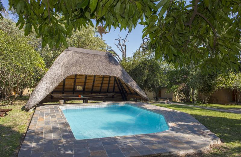 Namibia, Kongola, Namushasha River Lodge, Pool