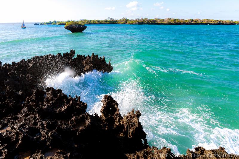 Kenia, Mombasa, The Sands at Chale Island, Küste