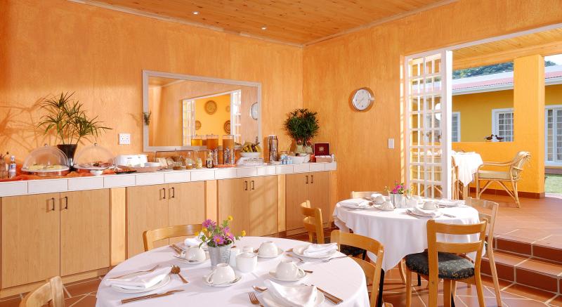 Namibia, Windhoek, Casa Piccolo, Frühstücksraum