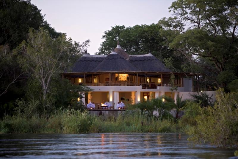 Sambia, Livingstone, Sanctuary Sussi & Chuma Lodge, Haupthaus