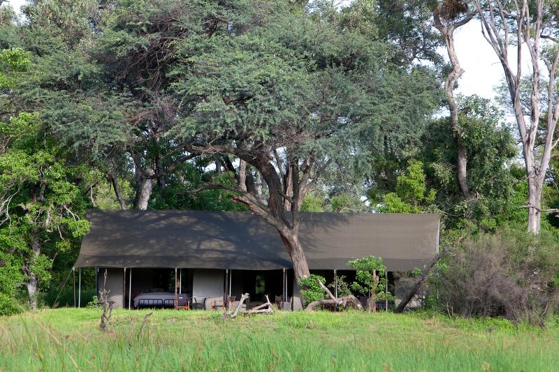 Botswana, Moremi Game Reserve, Machaba Camp, Machaba Camp Zelt