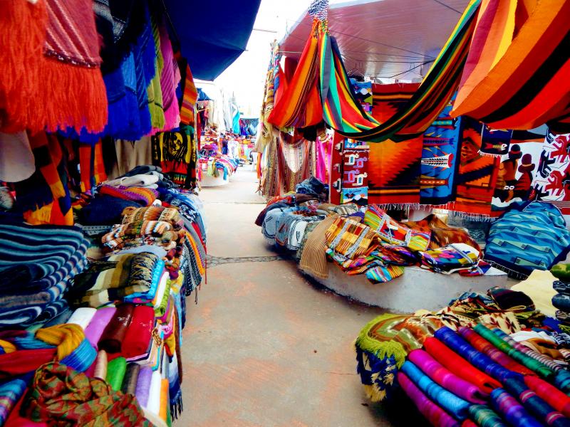 Ecuador, Otavalo, Markt