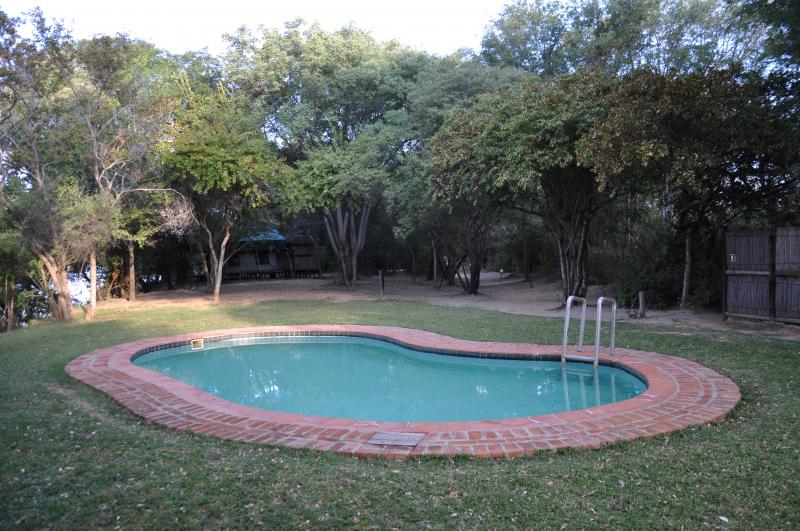 Namibia, Divundu, Ndhovu Safari Lodge, Pool