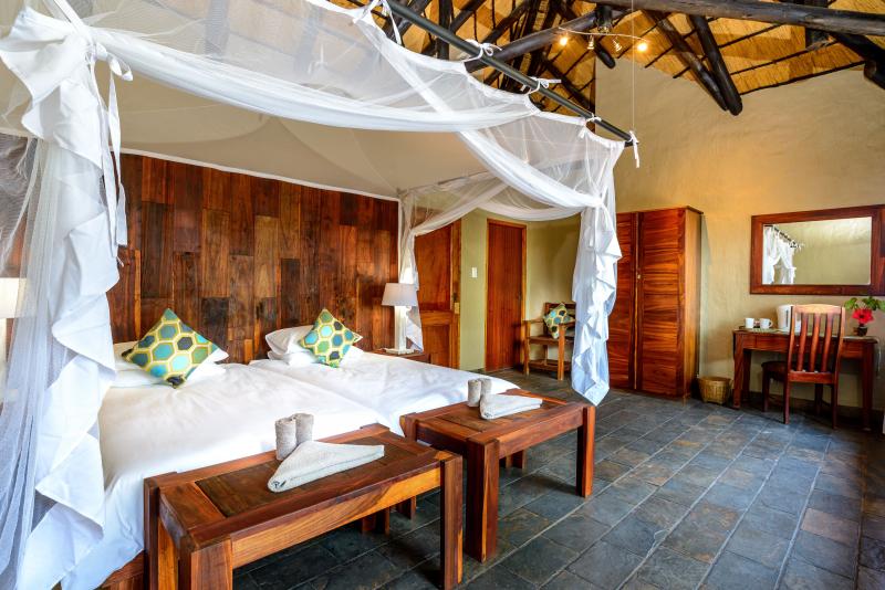 Namibia, Kongola, Namushasha River Lodge, Zimmerbeispiel