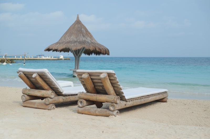 Kolumbien Isla Múcura, Punta Faro, Strand