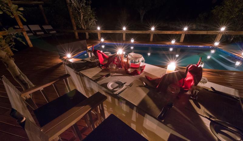 Dinner im Splash Camp