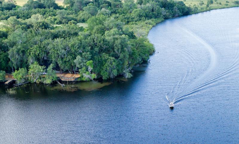 Botswana, Okavango Delta, Xugana Island Lodge