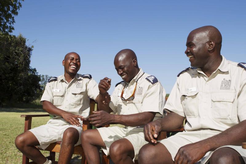 Botswana, Okavango Delta, Camp Okavango, Impressionen, Ranger
