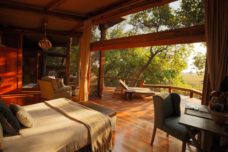 Botswana, Okavango Delta, Camp Okavango, Hauszelt