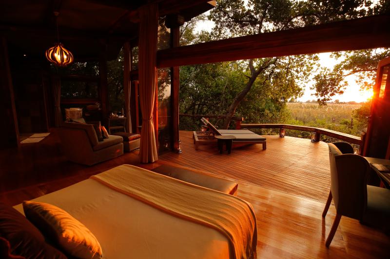 Botswana, Okavango Delta, Camp Okavango, Hauszelt