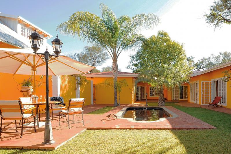 Namibia, Windhoek, Casa Piccolo, Garten