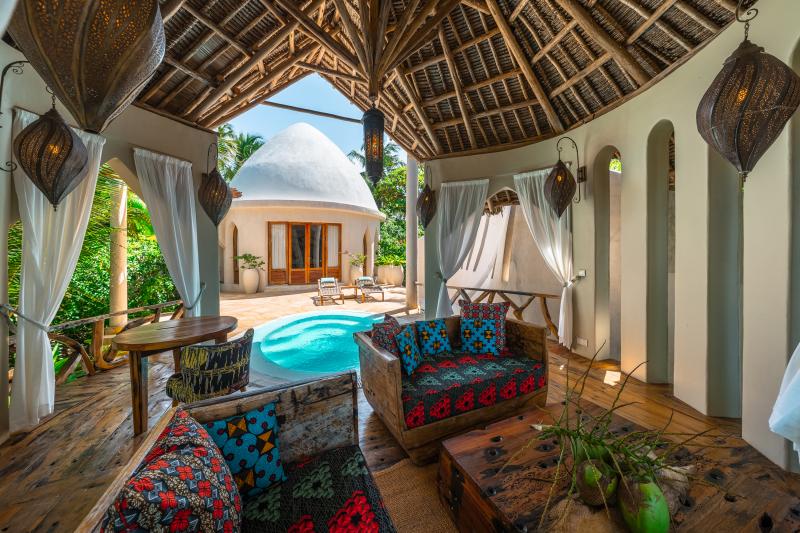 Tansania, Sansibar, Xanadu Luxury Villas, Zimmerbeispiel Mawimbi