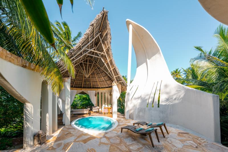 Tansania, Sansibar, Xanadu Luxury Villas, Zimmerbeispiel Mawingu