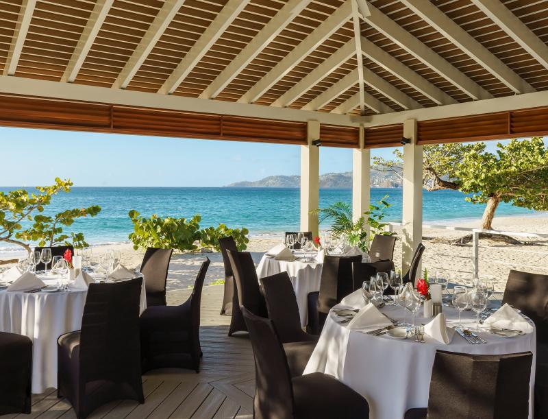 Karibik, Grenada, Spice Island Beach Resort, Dinner Pavilion