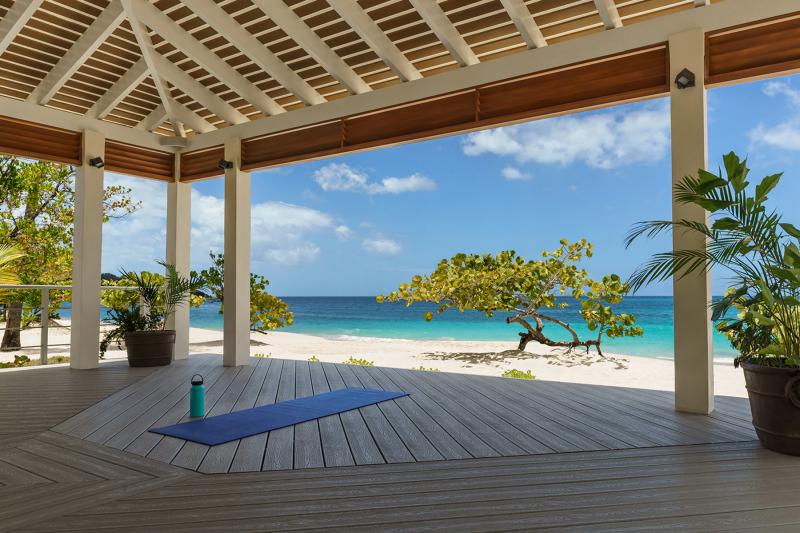 Karibik, Grenada, Spice Island Beach Resort, Yoga