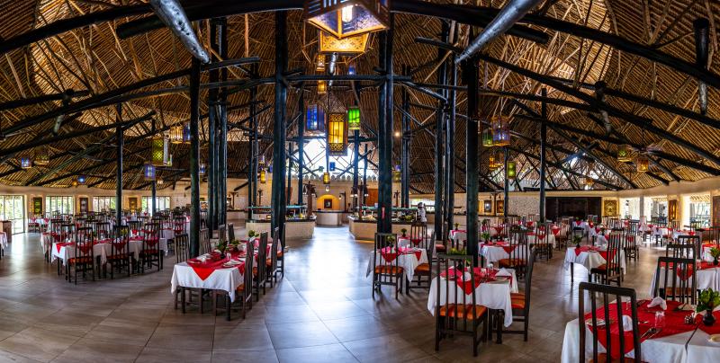 Kenia, Diani Beach, Southern Palms Beach Resort, Restaurant