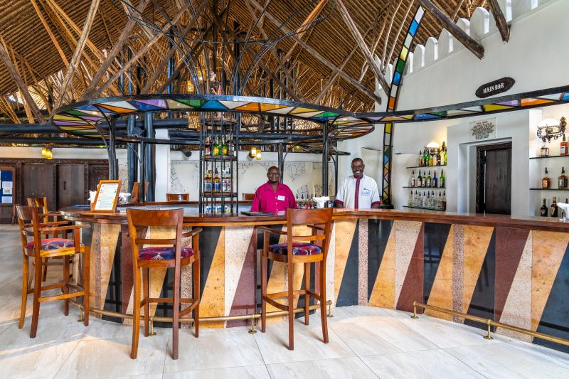 Kenia, Diani Beach, Southern Palms Beach Resort, Bar