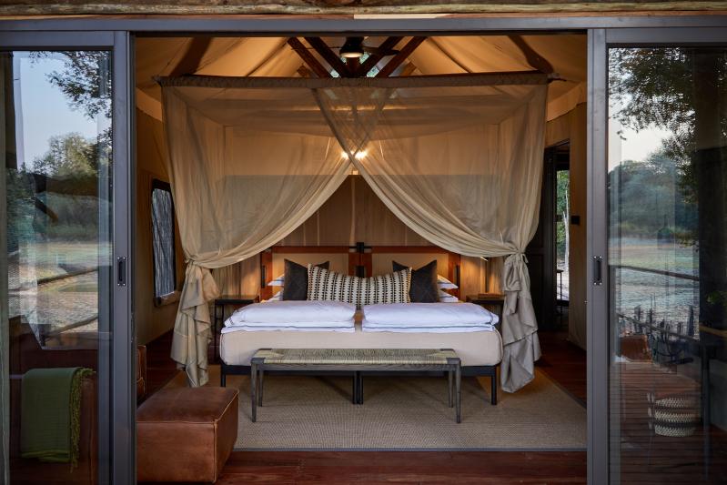 Sambia, South Luangwa Nationalpark, KuKaya Camp, Zimmerbeispiel
