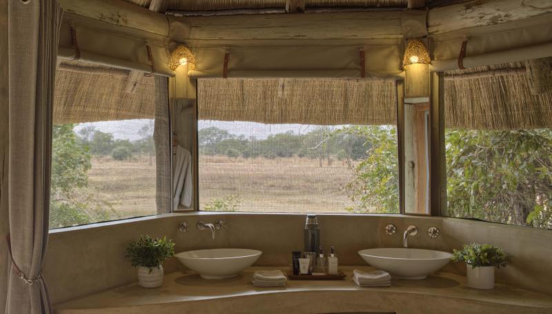 Sambia, Luangwa Nationalpark, Lions Camp, Zimmerbeispiel