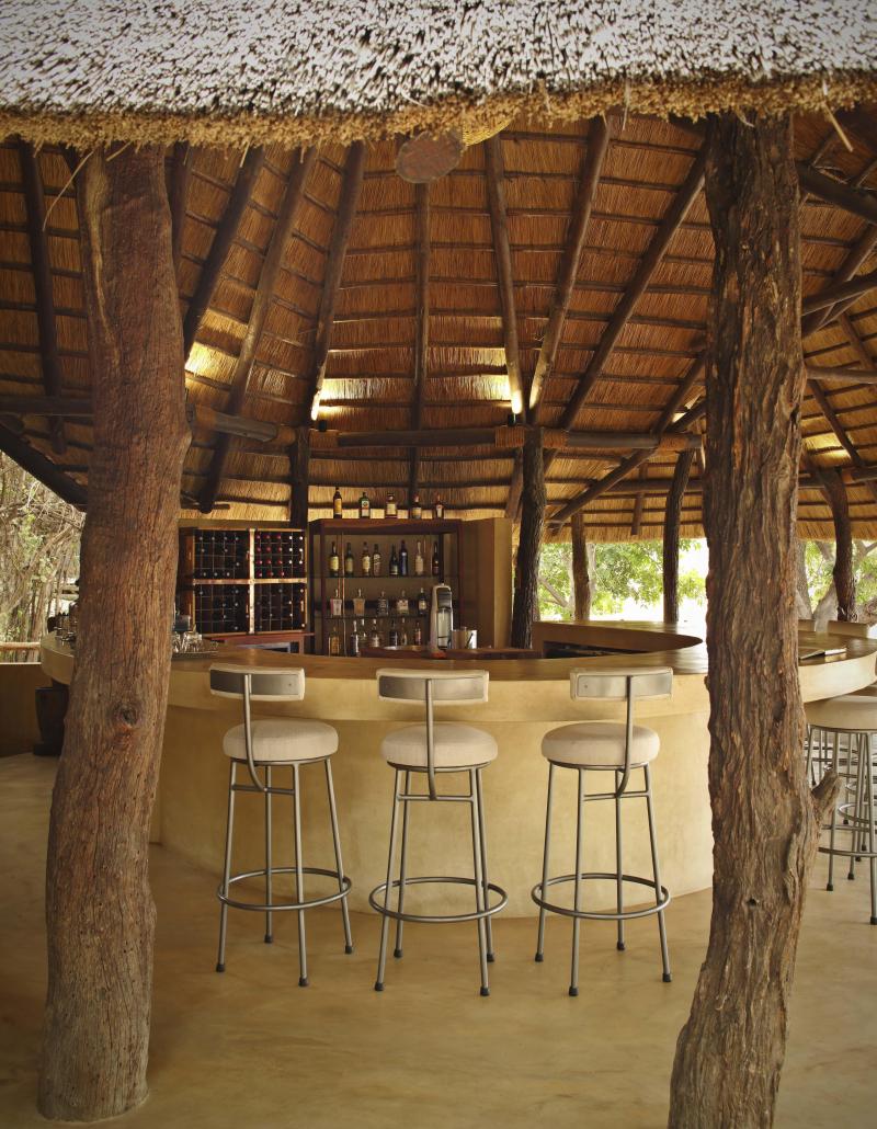 Sambia, Luangwa Nationalpark, Lions Camp, Bar