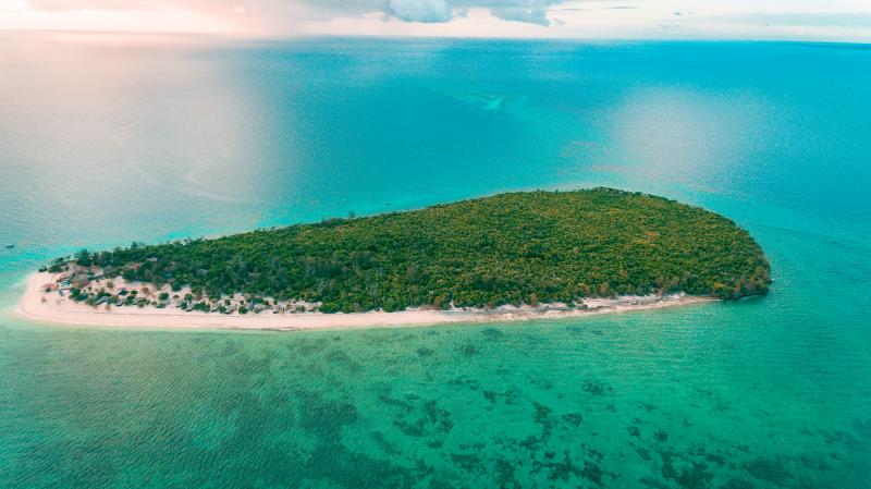 Zanzibar, Bawe Island, Bawe Island Resort, Arealblick
