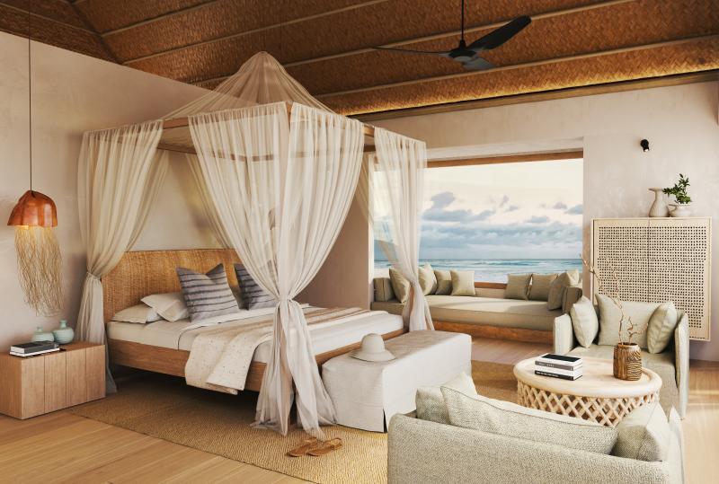 Zanzibar, Bawe Island, Bawe Island Resort, Lagoon Suite, Zimmerbeispiel
