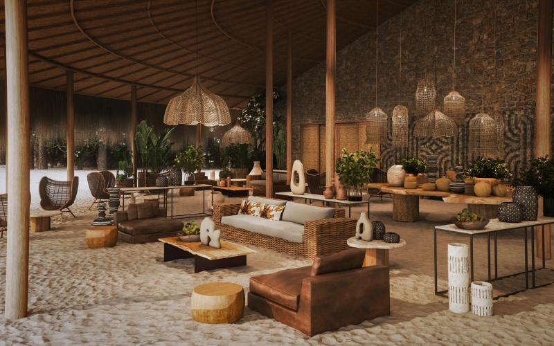Zanzibar, Bawe Island, Bawe Island Resort, Rezeption