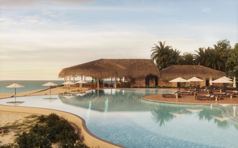 Zanzibar, Bawe Island, Bawe Island Resort, Pool
