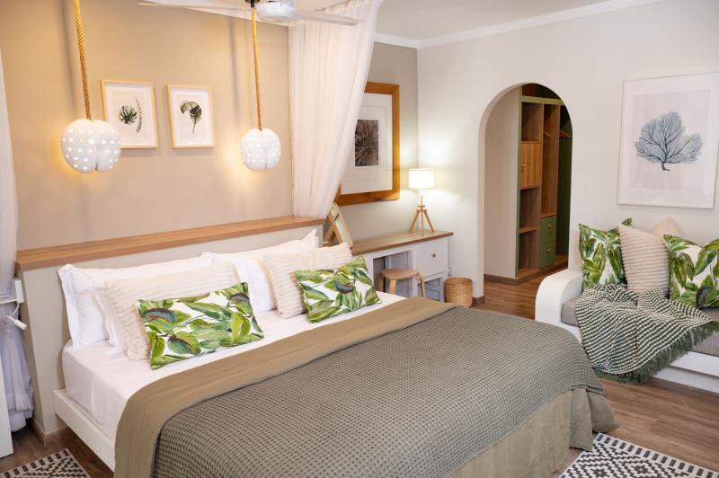 Seychellen, Praslin, Indian Ocean Lodge, Zimmerbeispiel