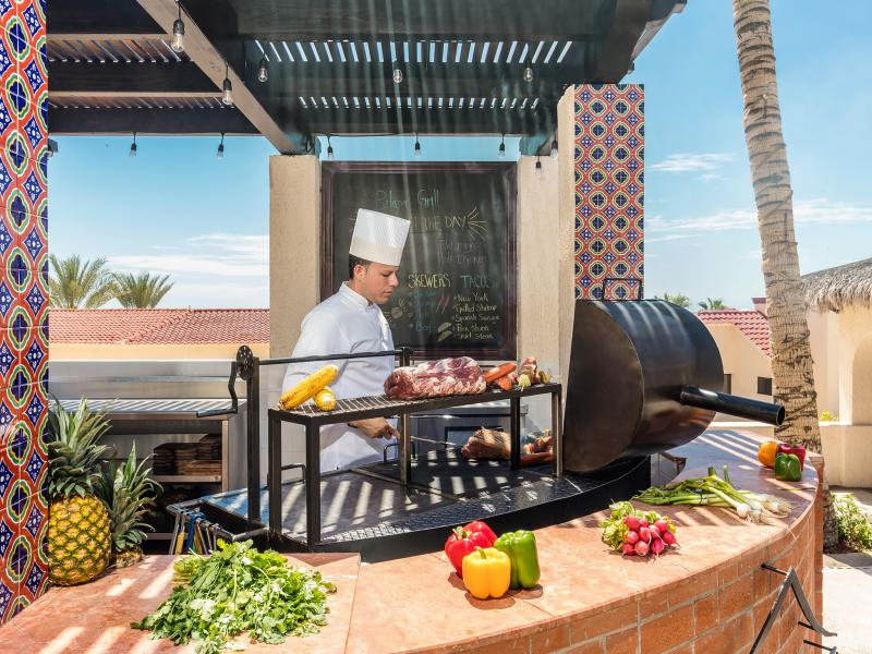 Mexiko, Cabo San Lucas, Solmar Resort, Restaurant Palapa Grill