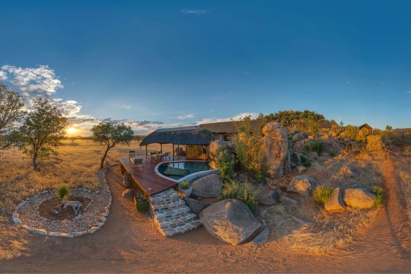 Namibia, Khorixas, Ohorongo Tented Camp, Areal