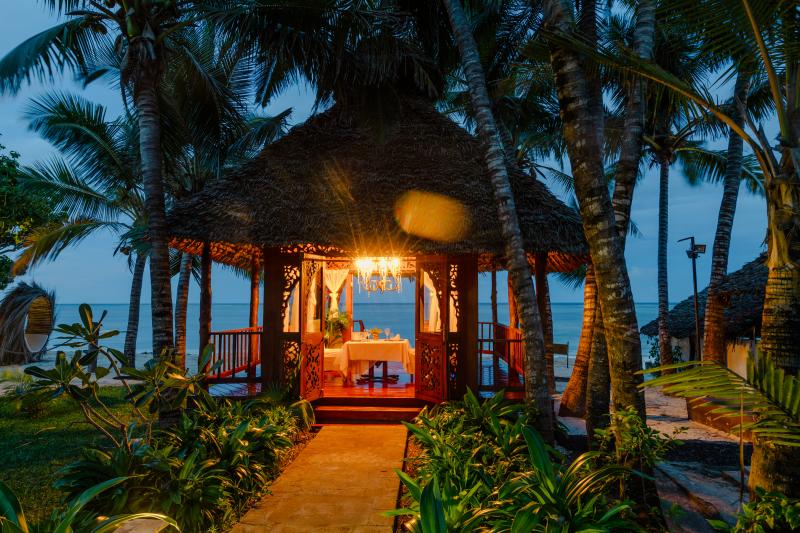 Tansania, South East Coast, Sansibar, Breezes Beach Club, Tides Restaurant