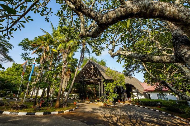 Kenia, Diani Beach, Papillon Lagoon Reef, Empfang