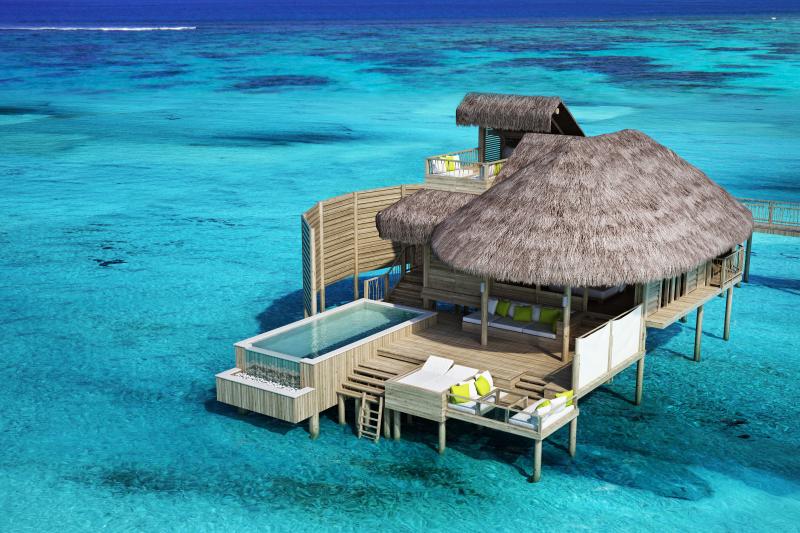 Malediven, Six Senses Laamu, Water Villa with Pool