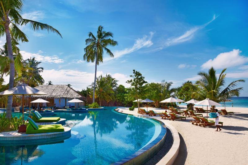 Malediven, Six Senses Laamu, Pool