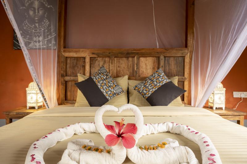 Tansania, Arusha, Africa Safari Arusha, Zimmerbeispiel Luxury Room