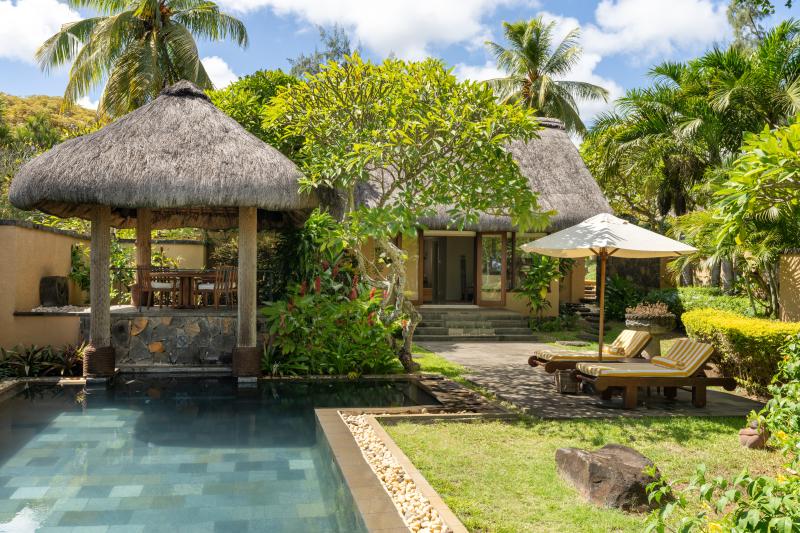 Mauritius, Nordwest Küste, Turtle Bay, The Oberoi Beach Resort, Zimmerbeispiel Luxury Villa mit privatem Pool
