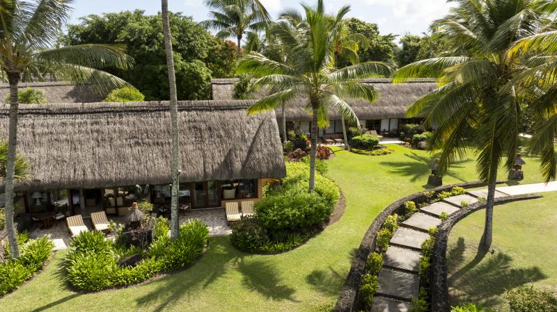 Mauritius, Nordwest Küste, Turtle Bay, The Oberoi Beach Resort, Zimmerbeispiel Luxury Pavilion