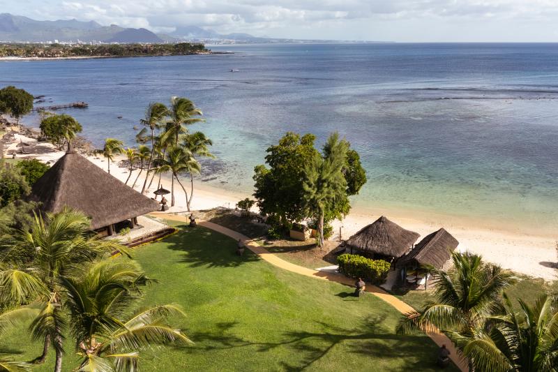 Mauritius, Nordwest Küste, Turtle Bay, The Oberoi Beach Resort, Areal