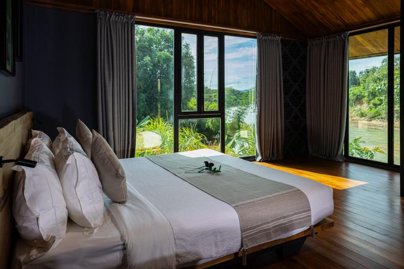 Laos, Luang Prabang, The Namkhan Luang Prabang, Zimmerbeispiel Sunset Luang Prabang Villa